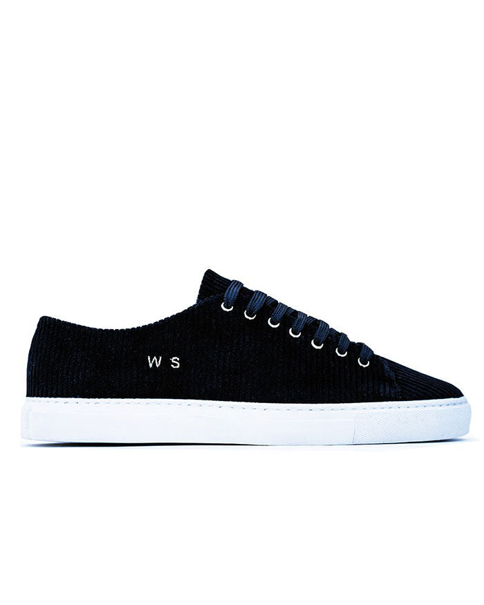 Corduroy Sneakers - Svart