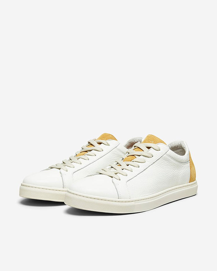 David Yellow Contrast Sneakers - Vita