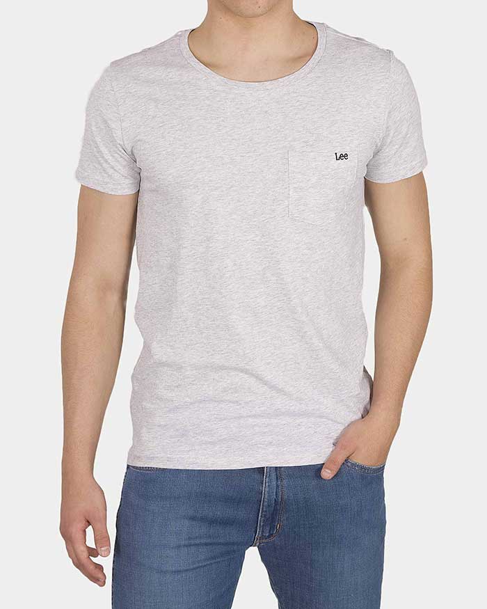 Lee Pocket T-Shirt - Grå