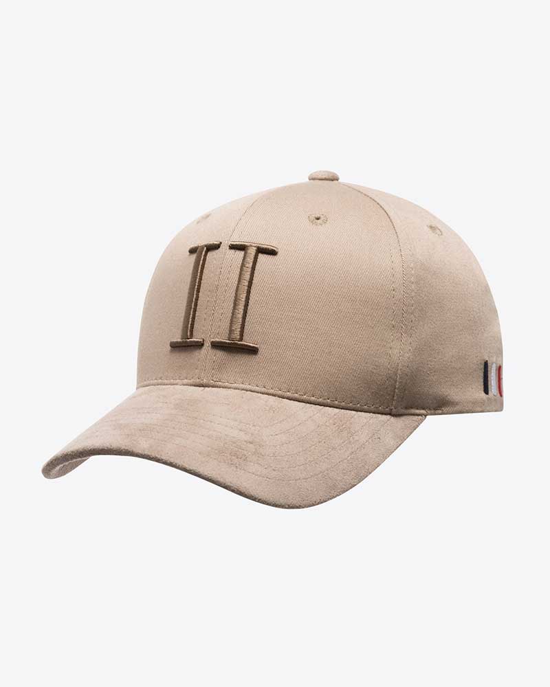Baseball Cap Suede II Keps - Dark Sand/Grå