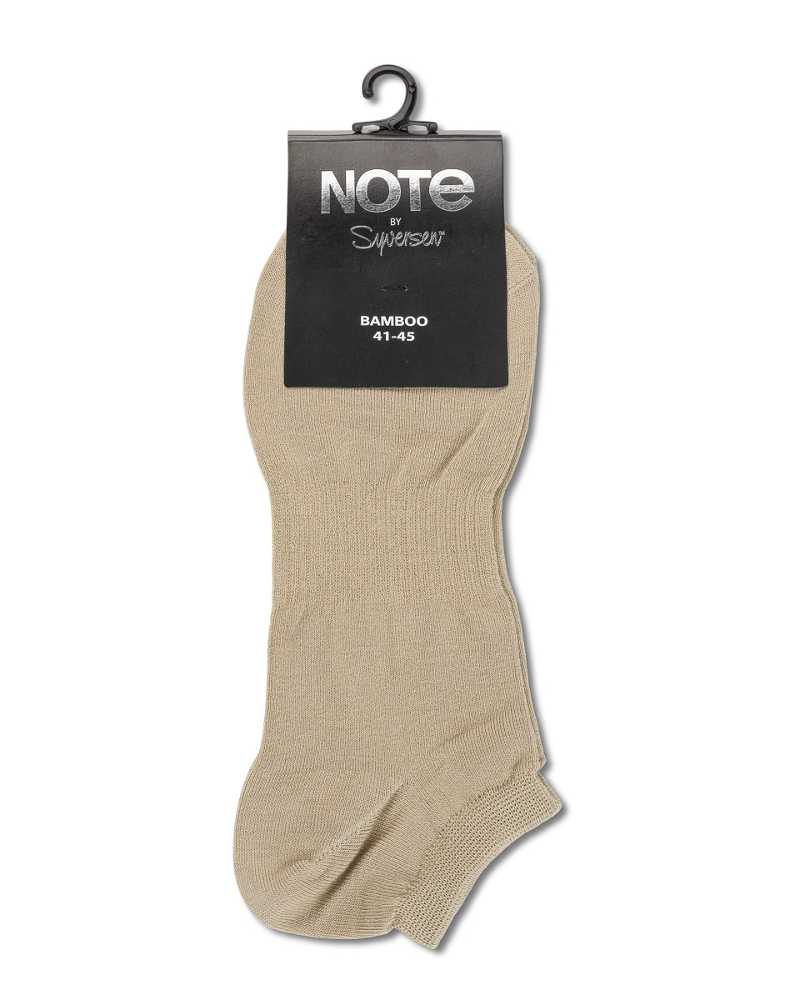 Bamboo Ankle Strumpor - Beige
