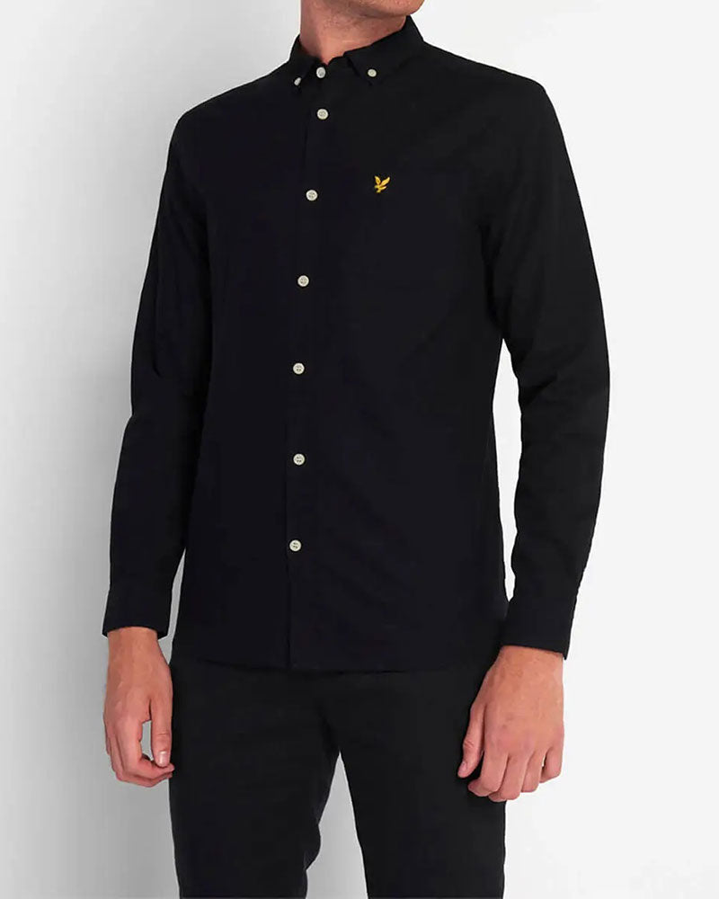 Oxford Lightweight Skjorta - Svart