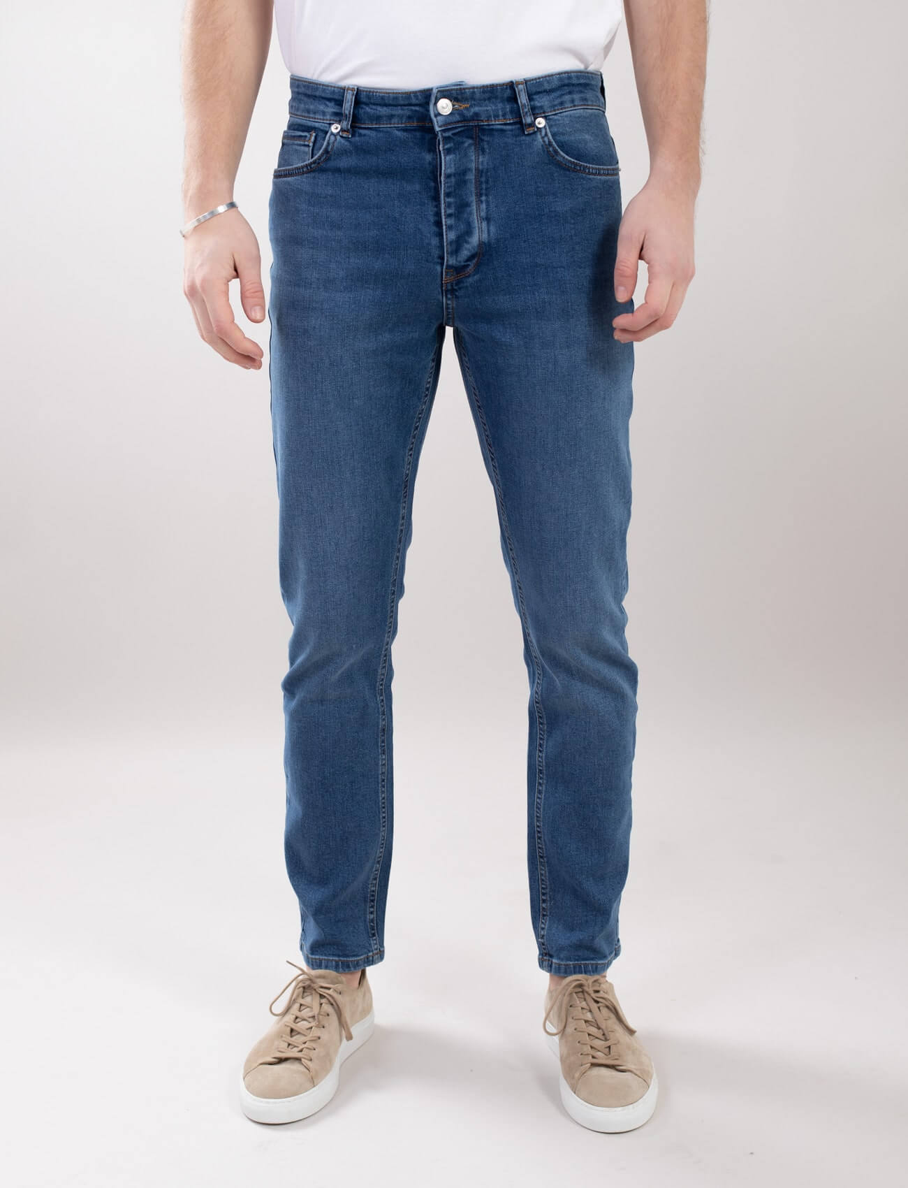 Ellis Stretch Jeans - Blå