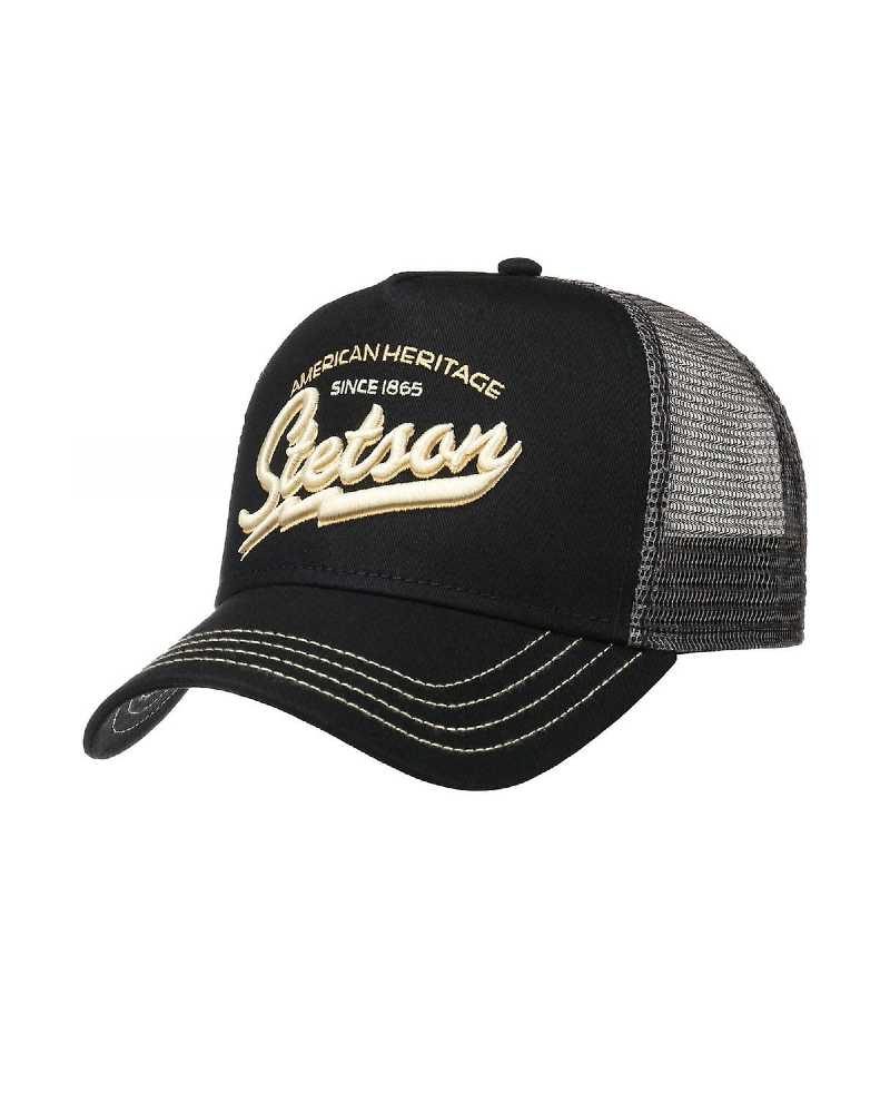 American Heritage Classic Trucker Keps - Svart