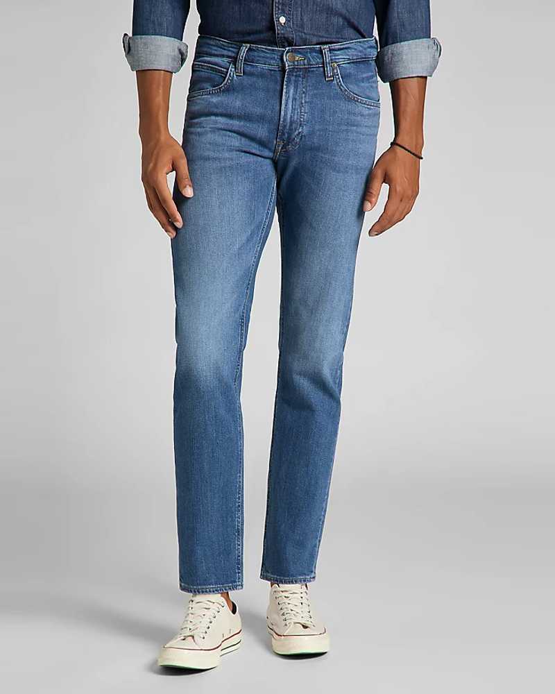 Daren Zip Fly Jeans - Dark Freeport