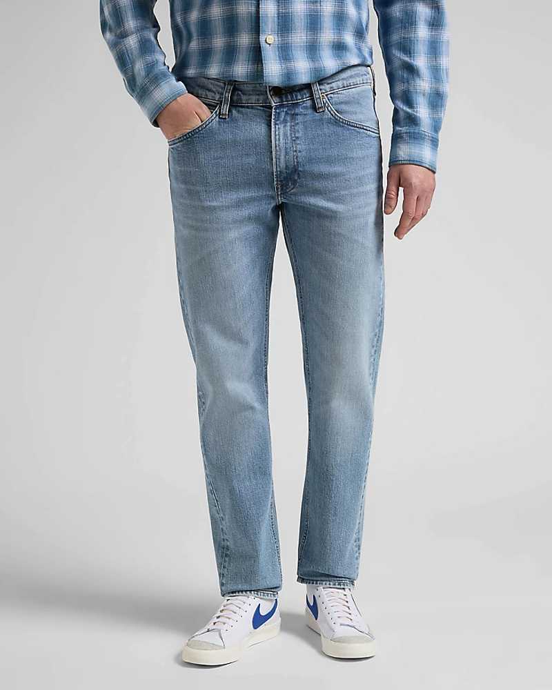 Daren Zip Fly Jeans - Lt Used Marvin
