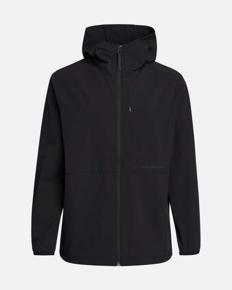 Tech A2B Shell Zip Hoodie - Svart