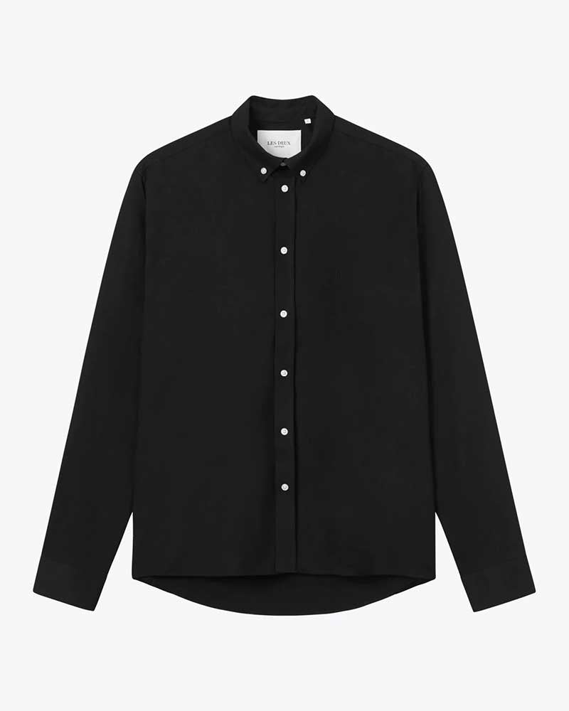 Desert Reg Skjorta - Black Melange