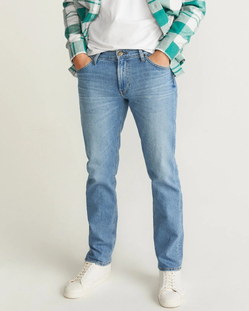 Daren Zip Fly Jeans - Powder