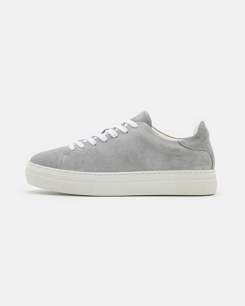 David Chunky Clean Suede Sneakers - Grey