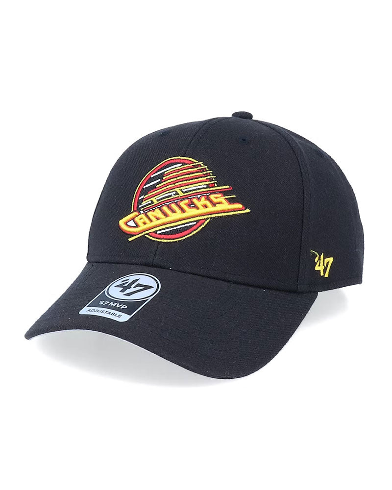 Vancover Canucks Retro Logo Keps - Svart
