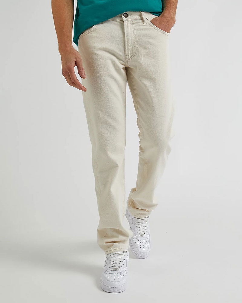 Daren Zip Fly Jeans - Ecru