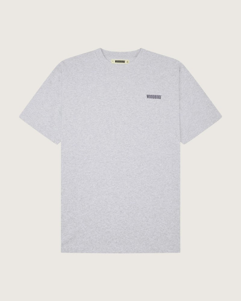 New Baine Base T-Shirt - Snow Melange
