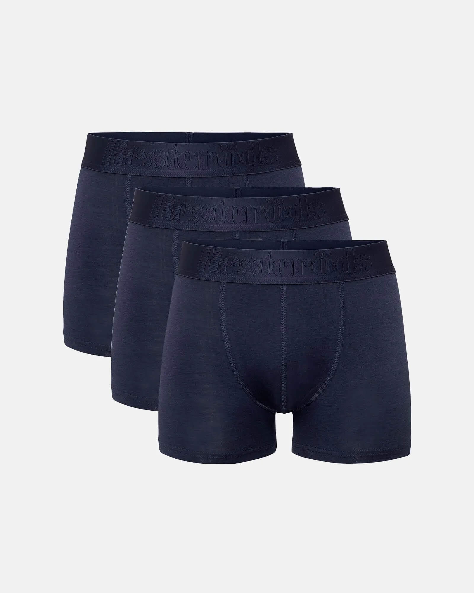 Boxer Bamboo 3 Pack Kalsonger - Marinblå