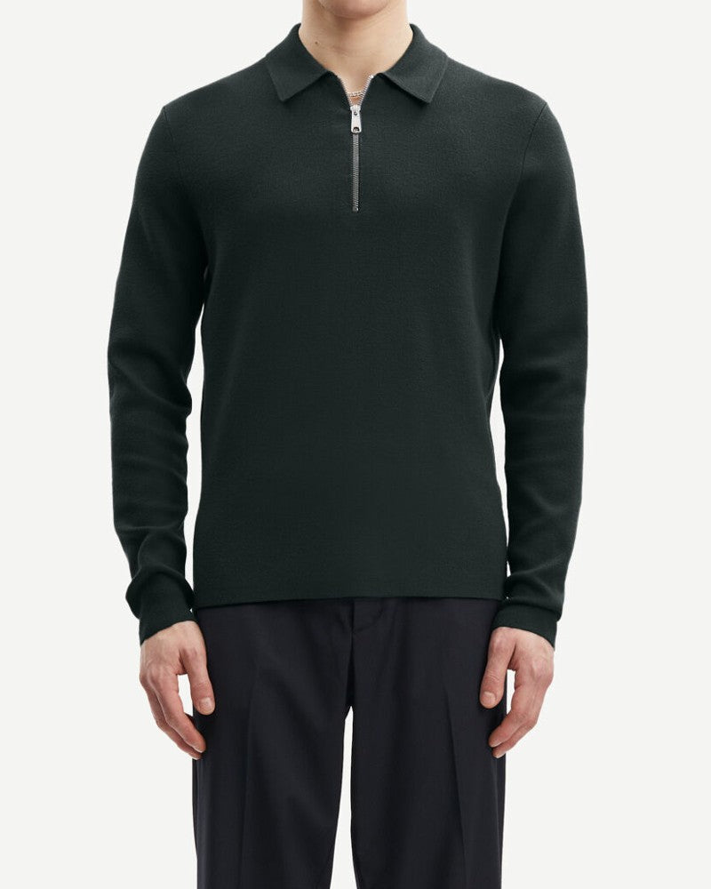 Guna Half Zip Tröja - Volcanic Ash