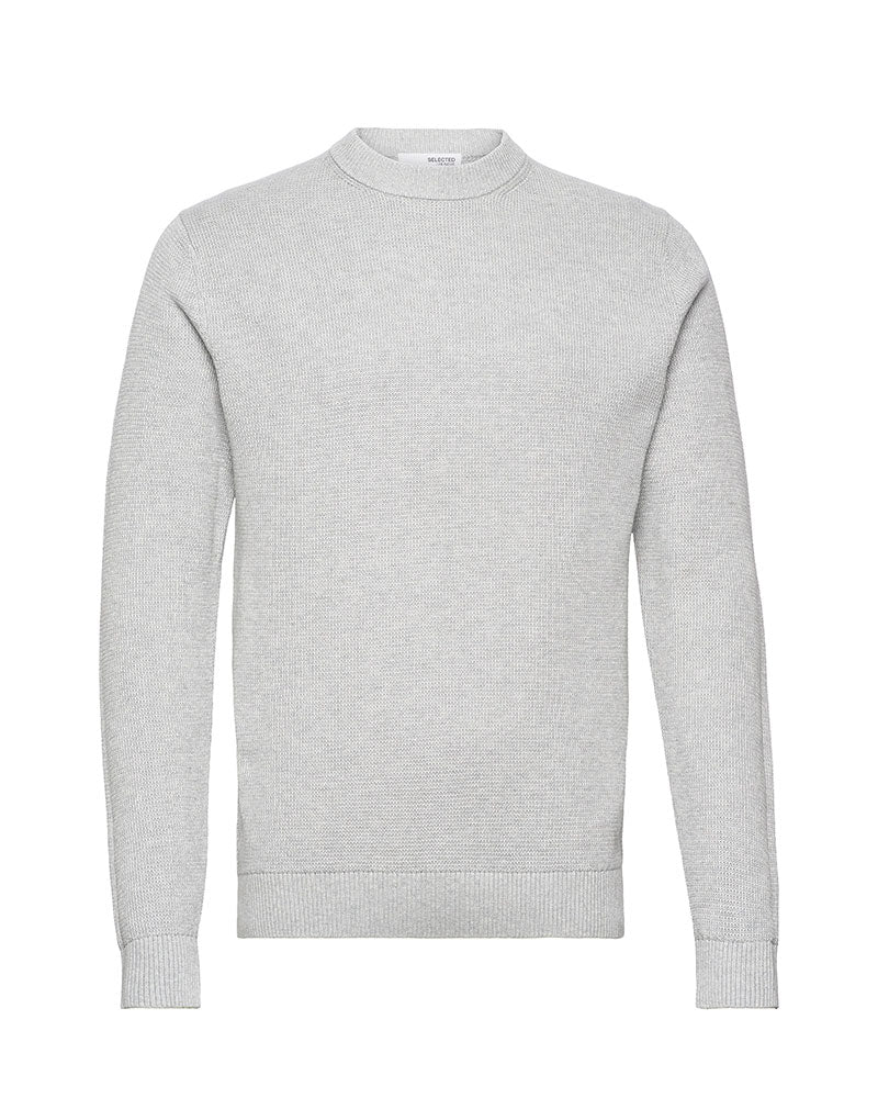 Dane Structure Tröja - Light Grey Melange