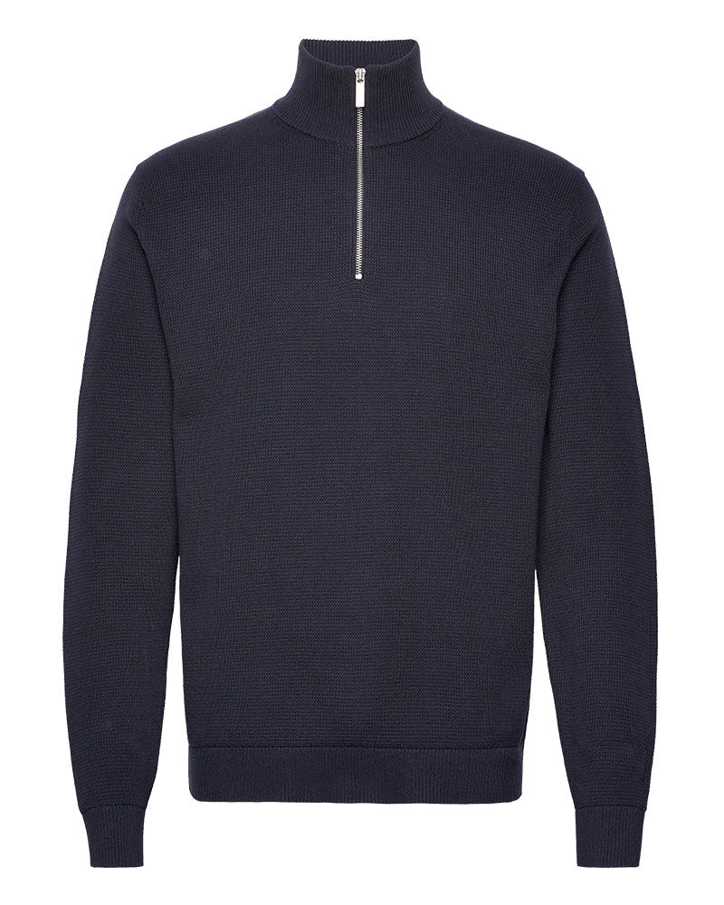 Dane Structure Half Zip Tröja - Sky Captain