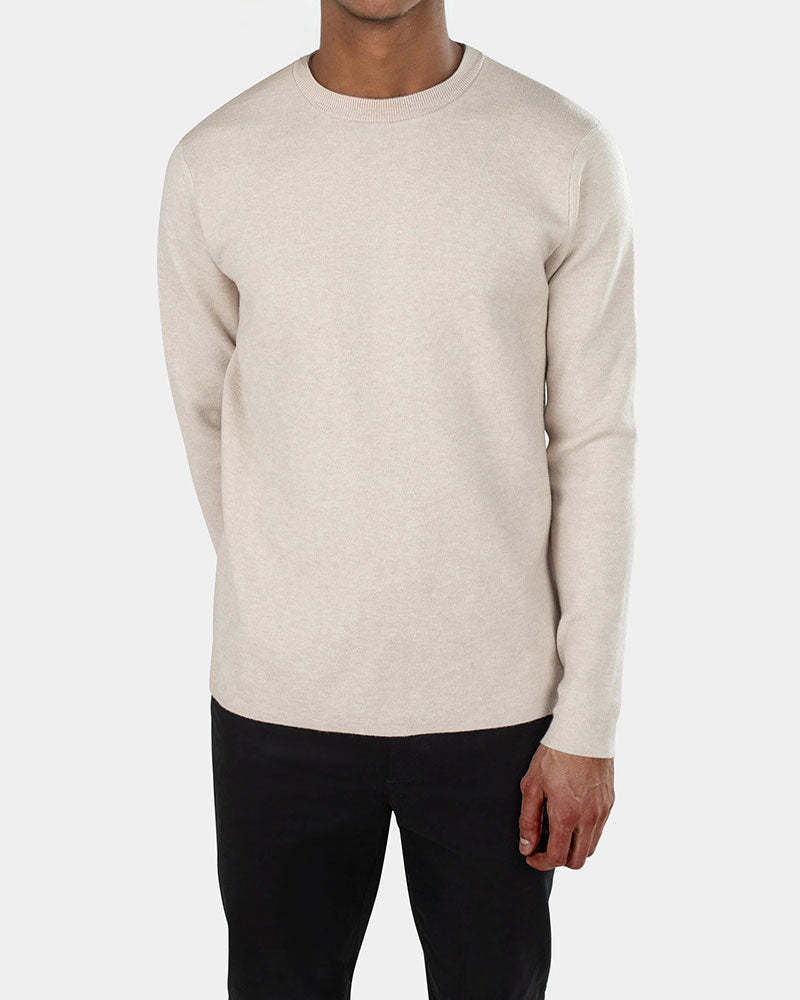 Clark Knitted Tröja - Beige