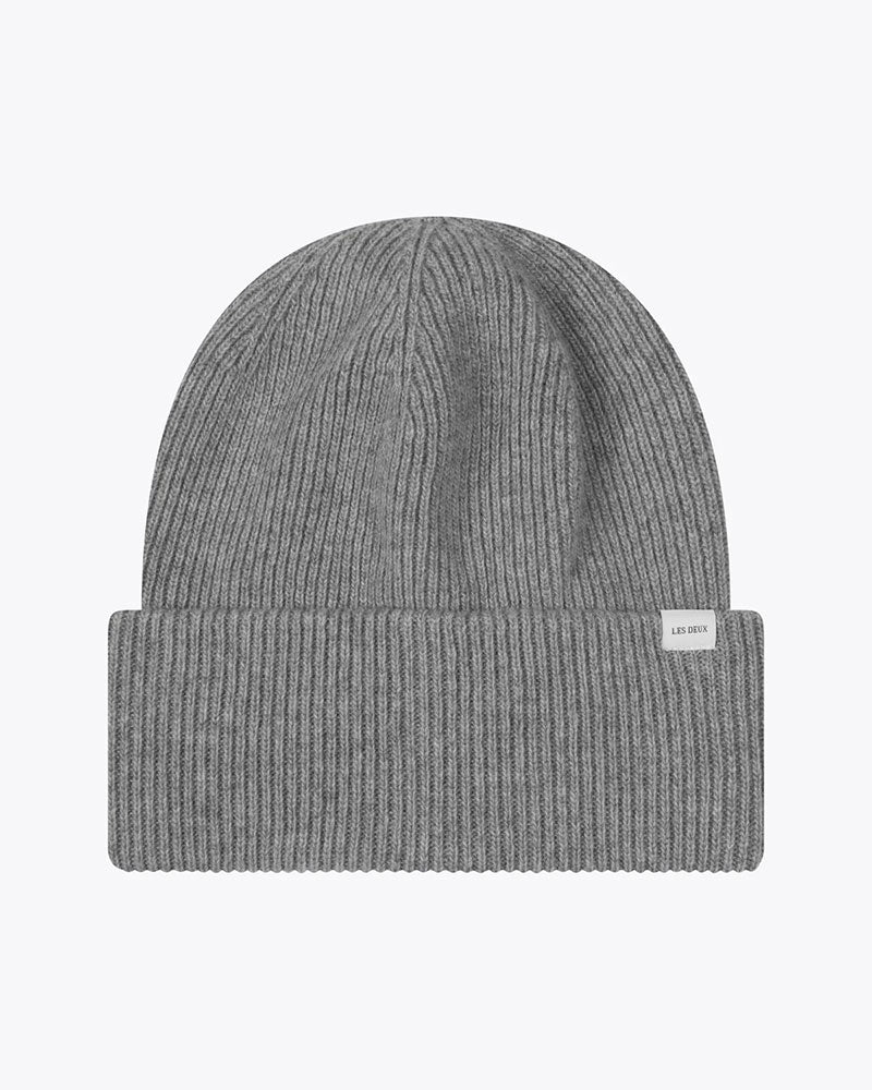 Wayne Wool Mössa - Light Grey Melange