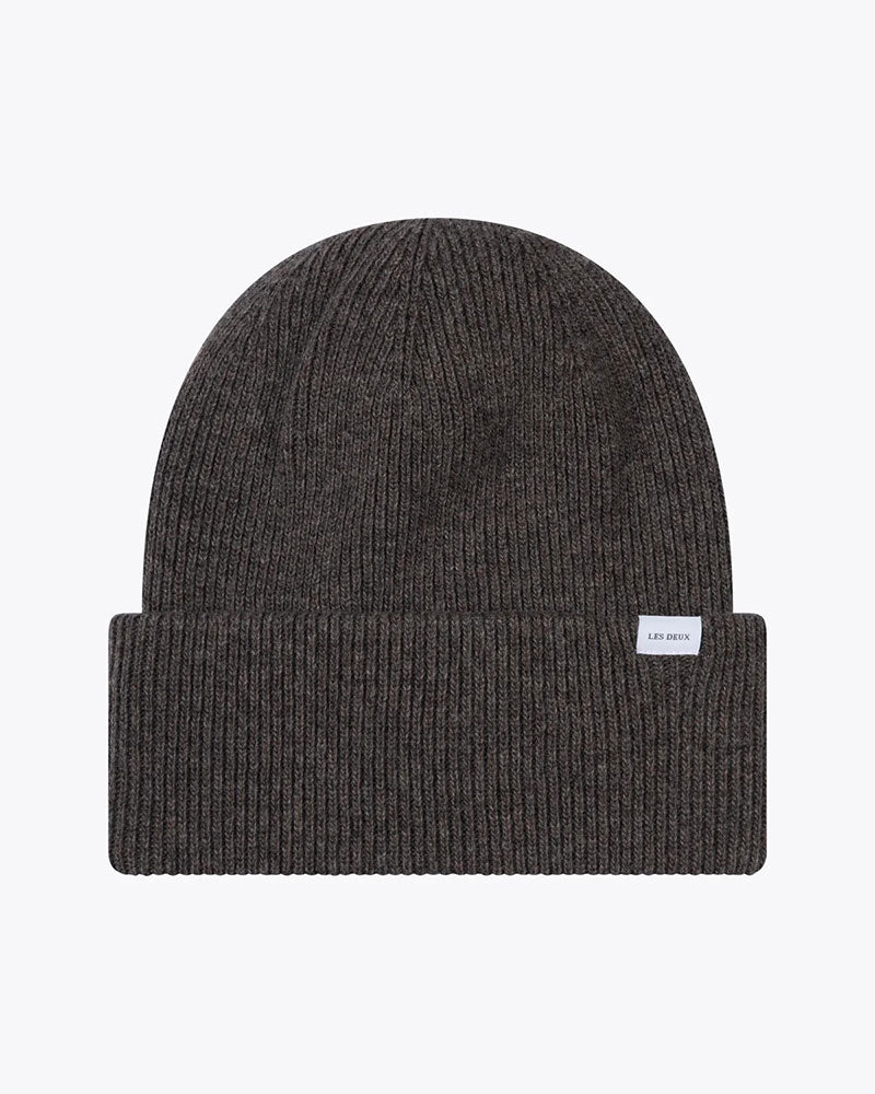Wayne Wool Mössa - Mountain Grey Melange