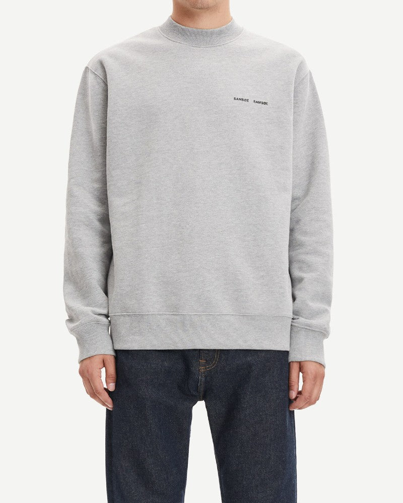 Norsbro Crew Sweatshirt - Grey Melange