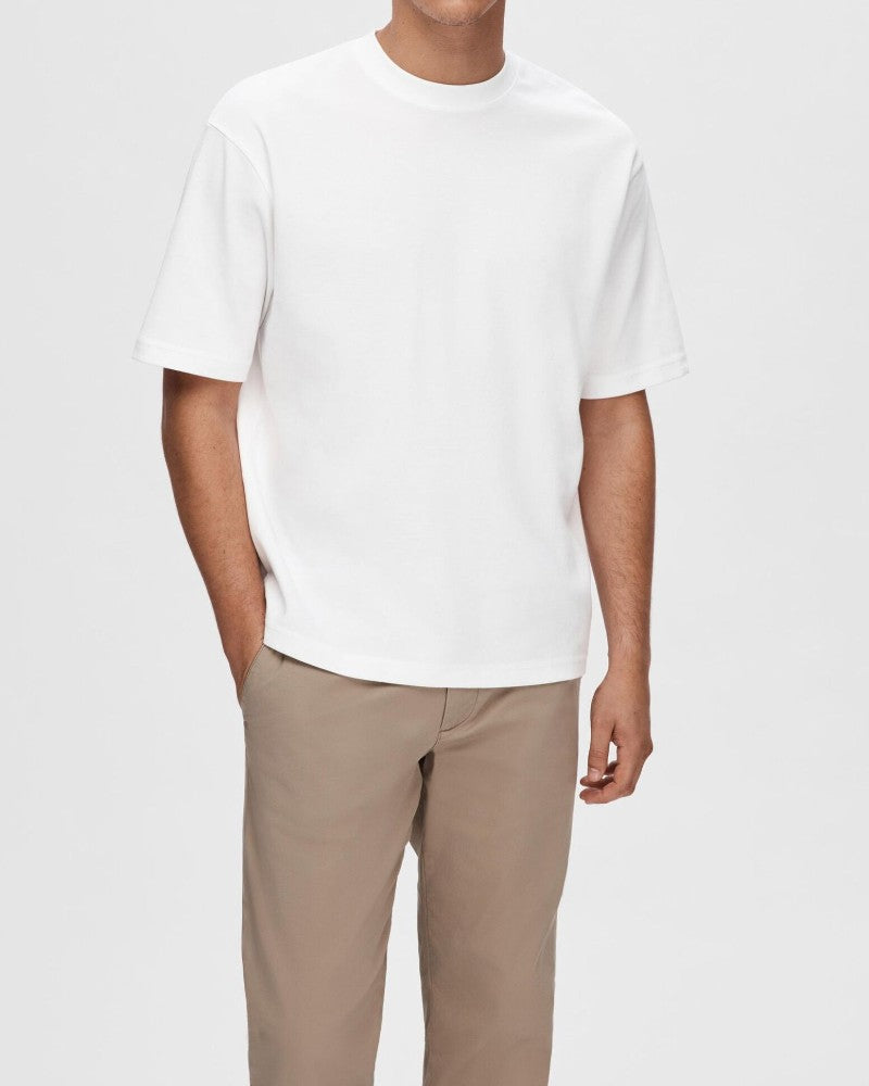 Loose Oscar T-Shirt - Vit