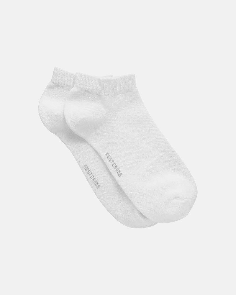 Bamboo Ankle Strumpor 5 Pack - Vit