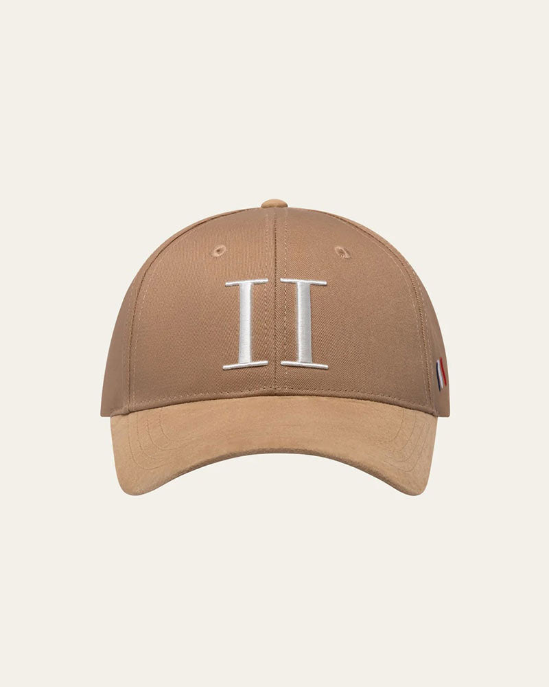 Baseball Cap Suede II Keps - Camel/Light Ivory