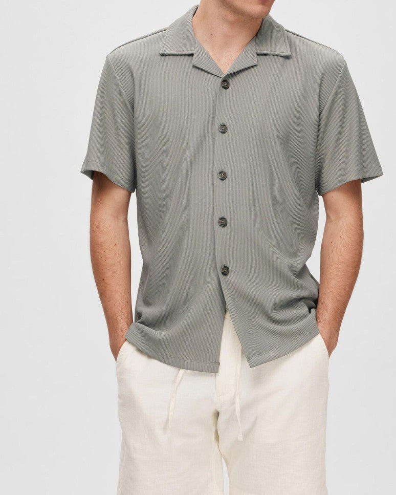 Loose Plisse Resort Skjorta