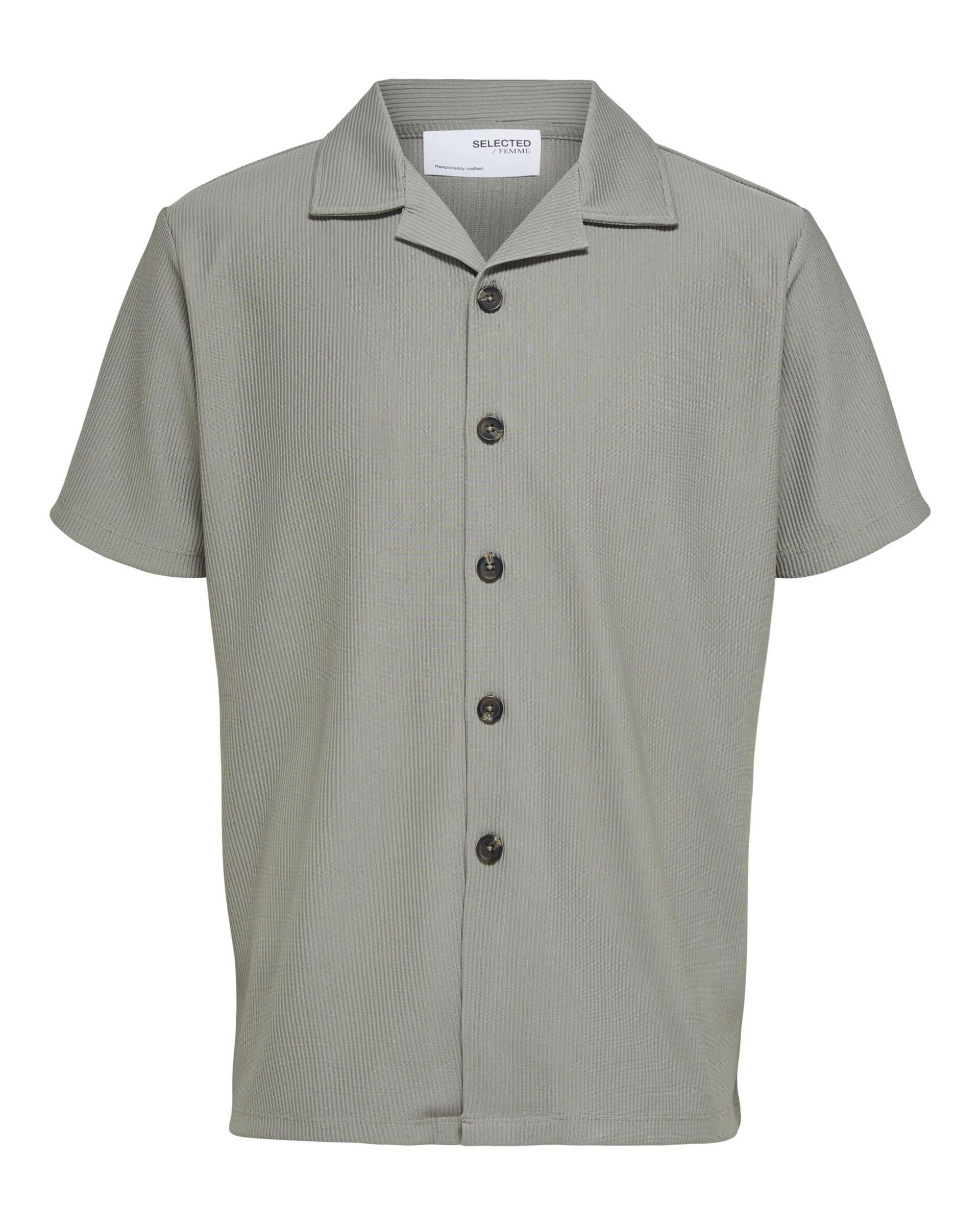 Loose Plisse Resort Skjorta