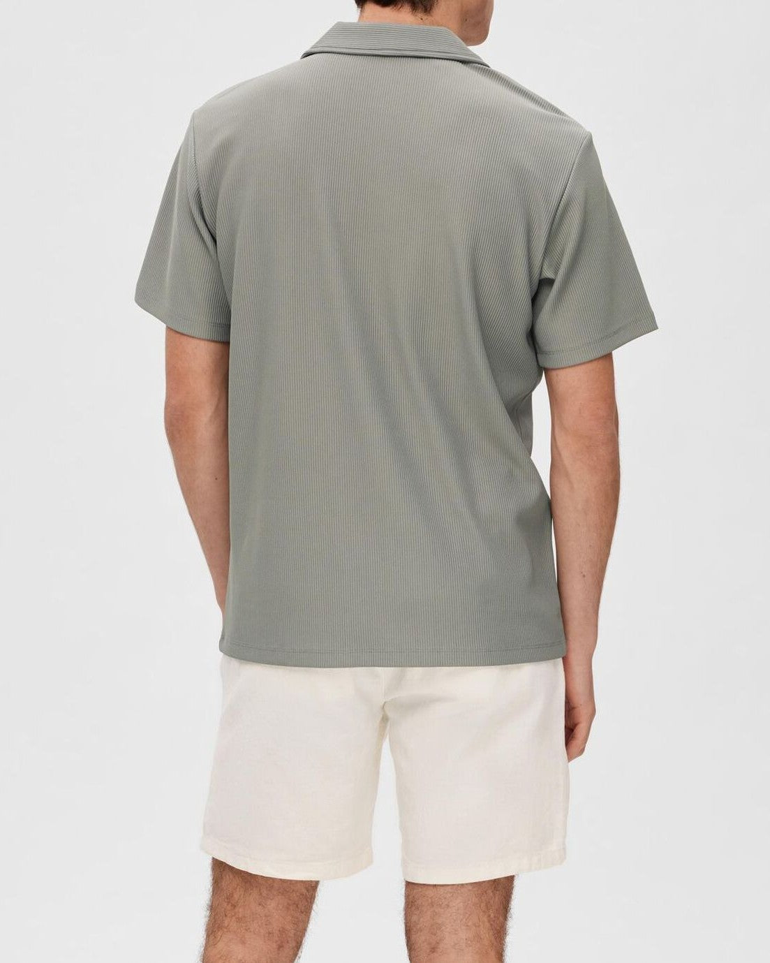 Loose Plisse Resort Skjorta