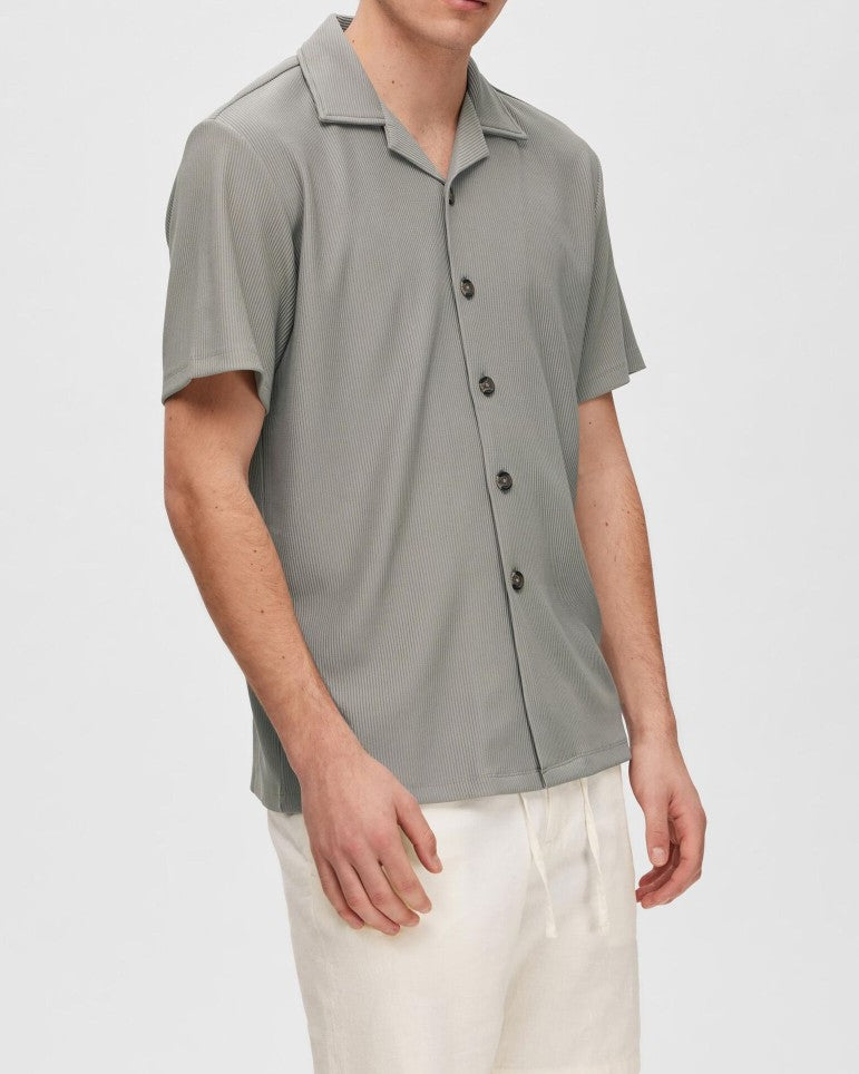 Loose Plisse Resort Skjorta