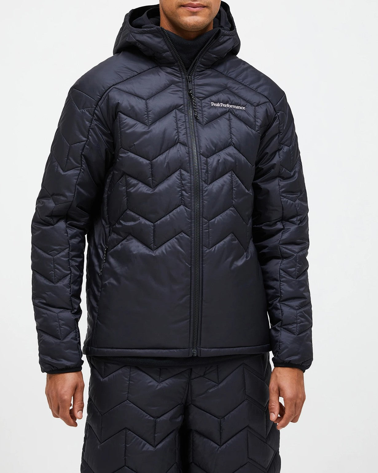 Elevate Liner Hood Jacka - Svart