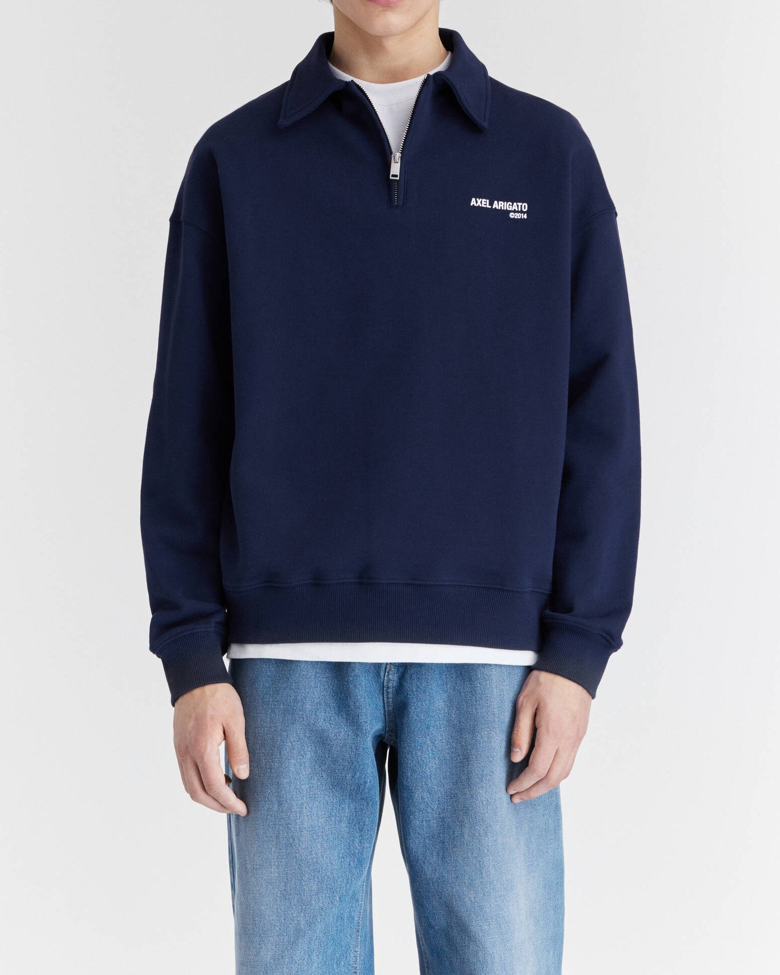 Remi Half Zip Tröja - Navy