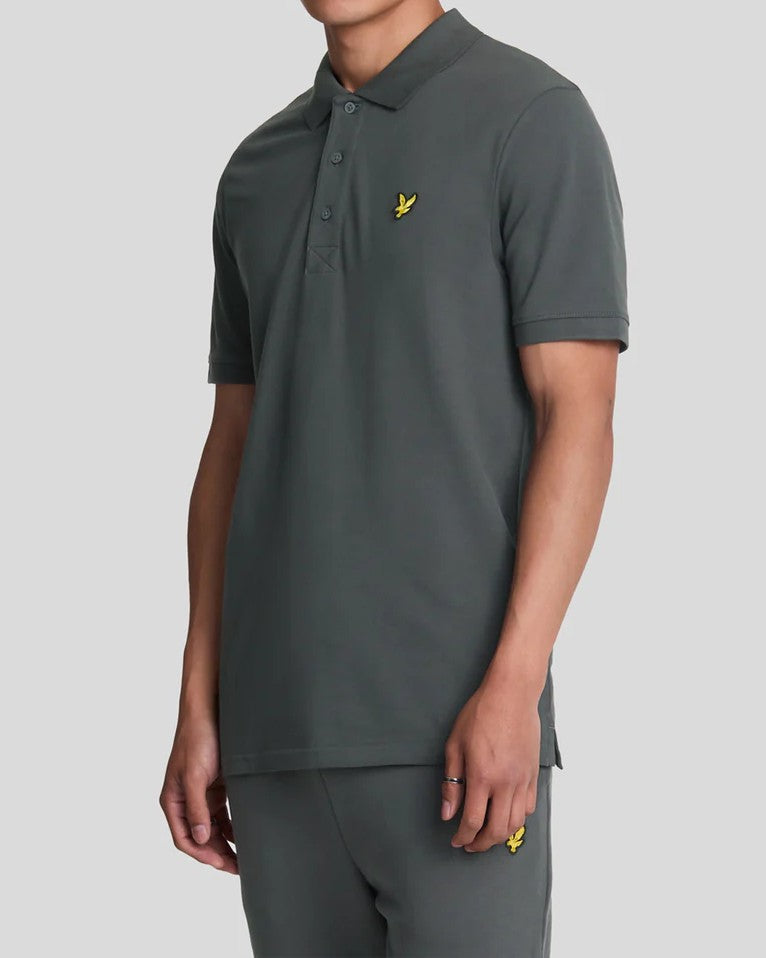 Plain Polo Pikétröja - Gunmetal