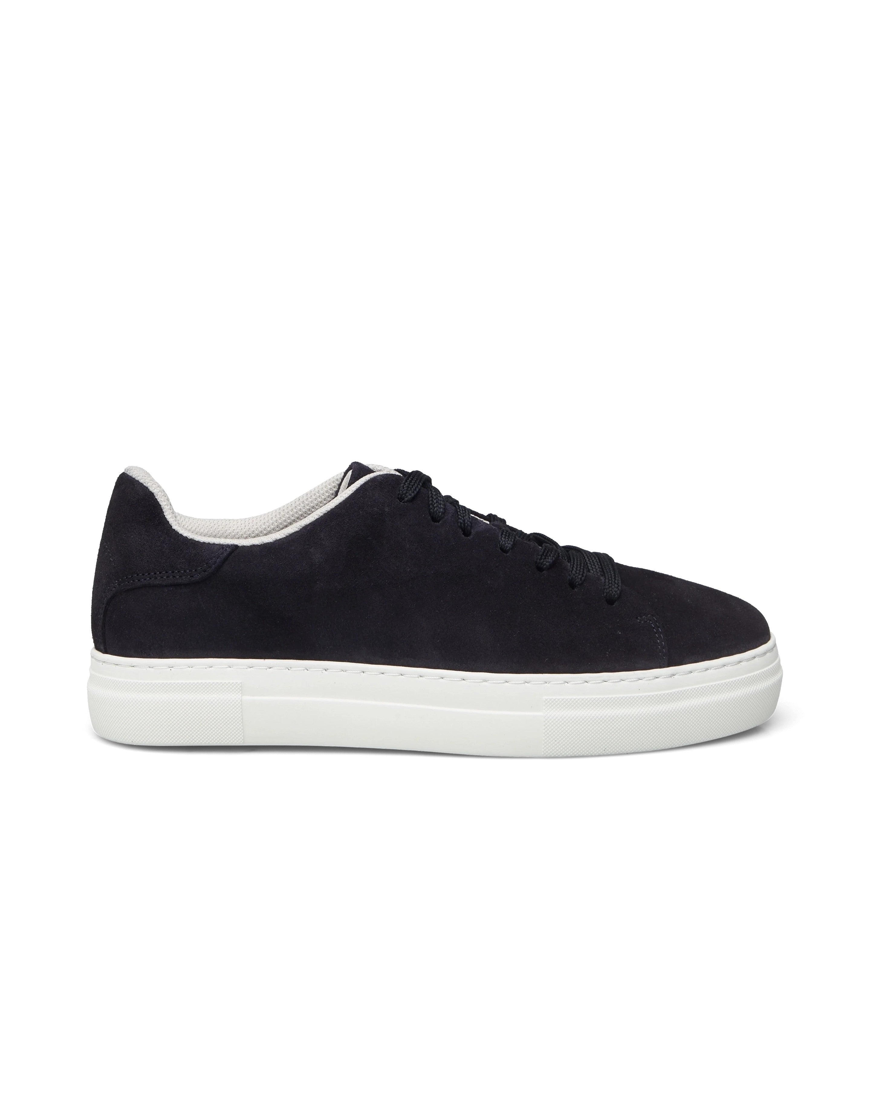 David Chunky Suede Sneakers - Dark Navy