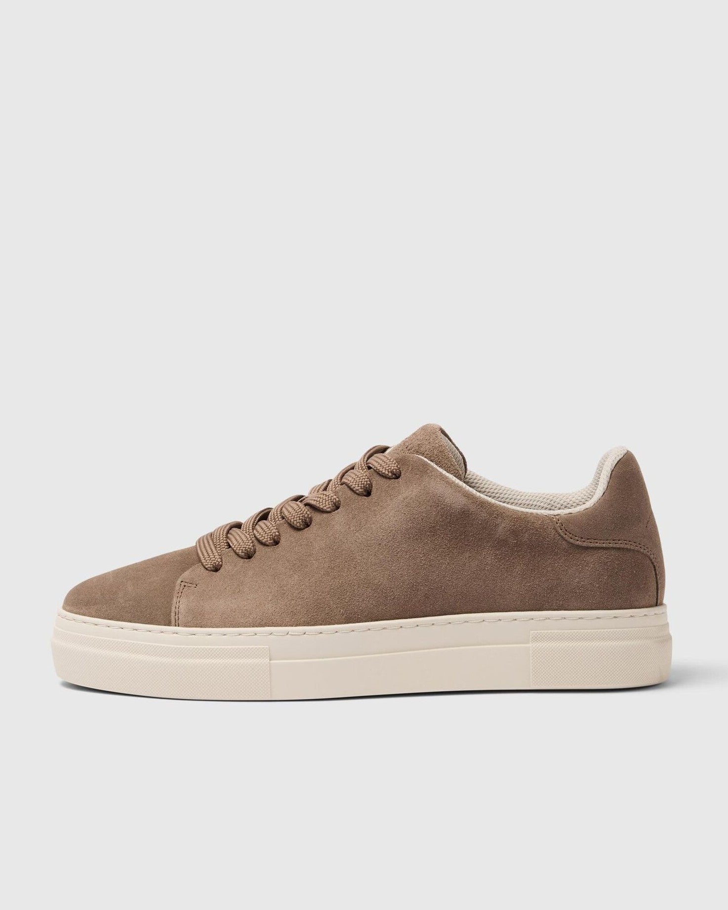 David Chunky Suede Sneakers - Greige