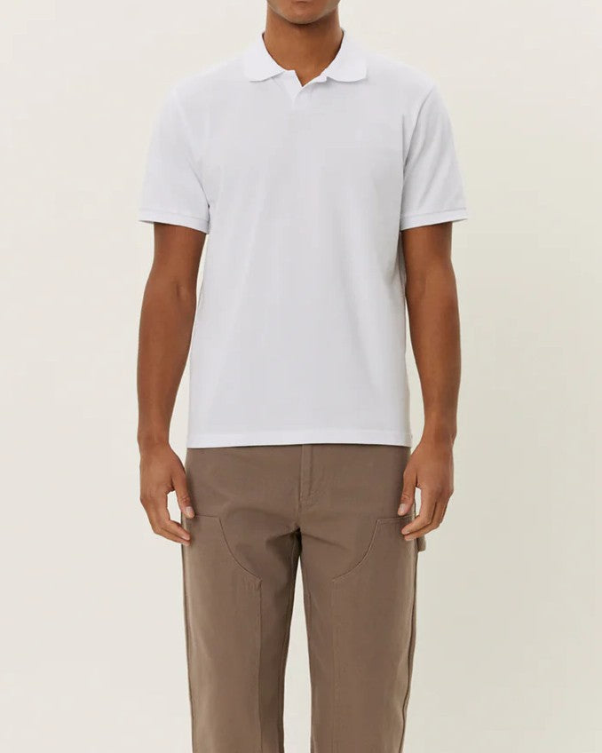 Pique Polo 2.0 Pikétröja - Vit