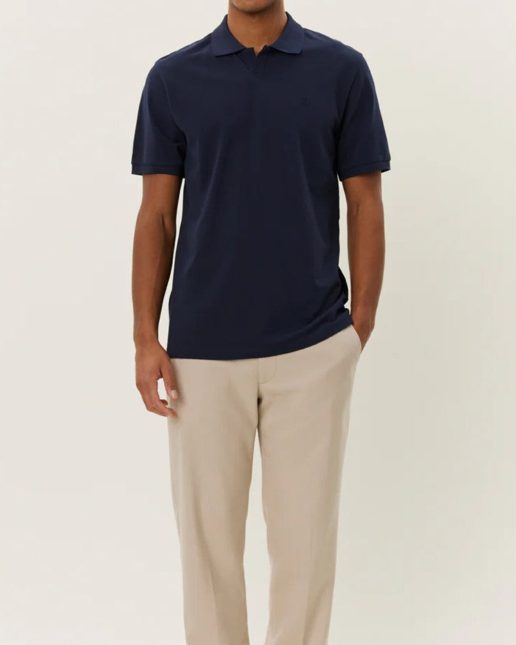 Pique Polo 2.0 Pikétröja - Dark Navy