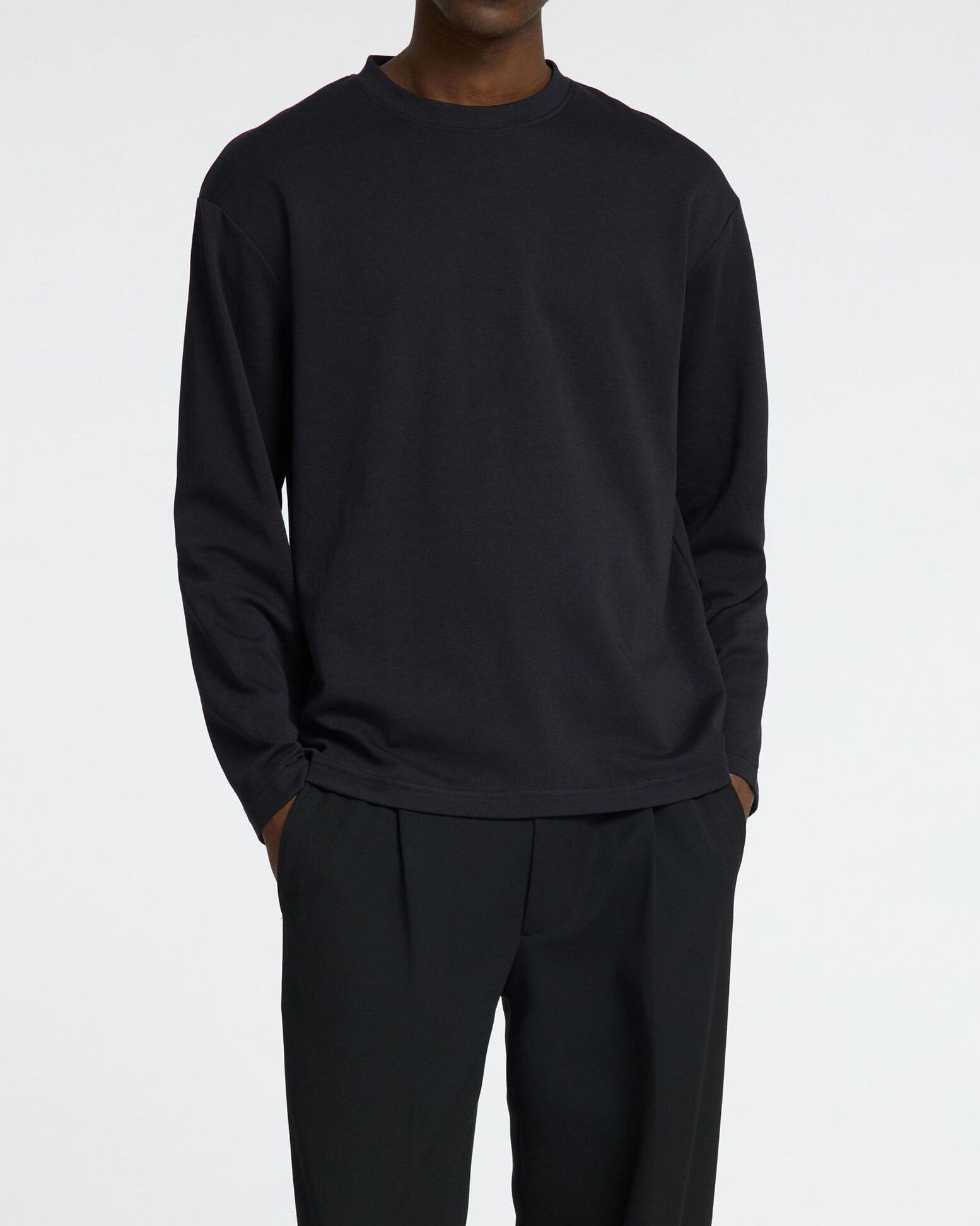 Loose Oscar LS T-Shirt - Svart