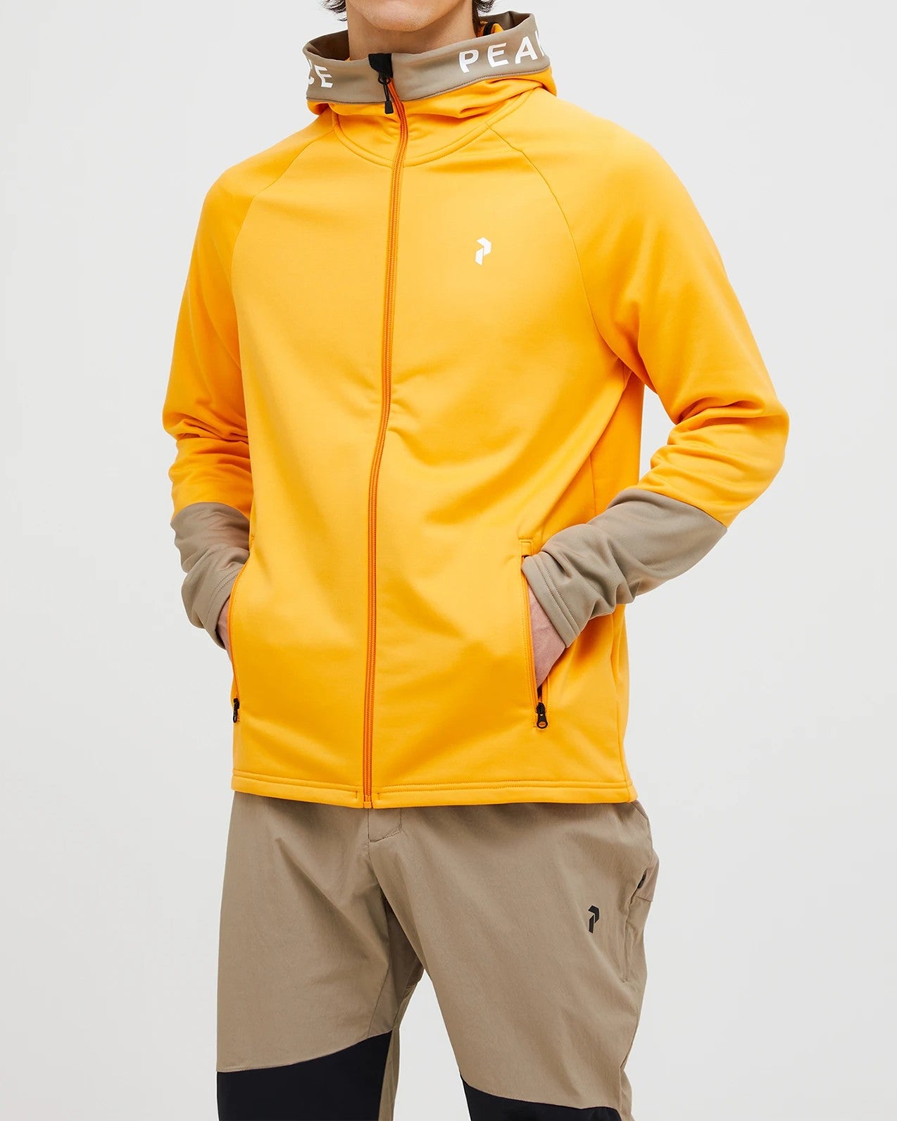 Rider Zip Hoodie - Blazing Orange