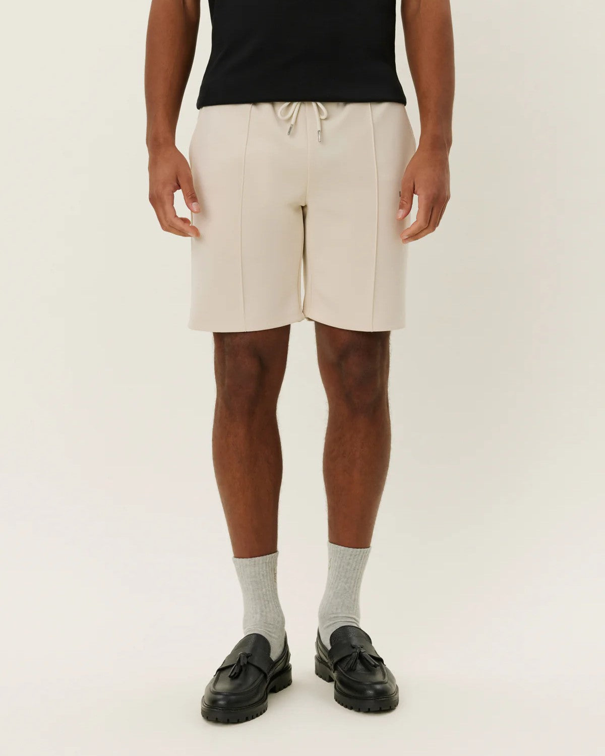 Ballier Track Shorts - Ivory