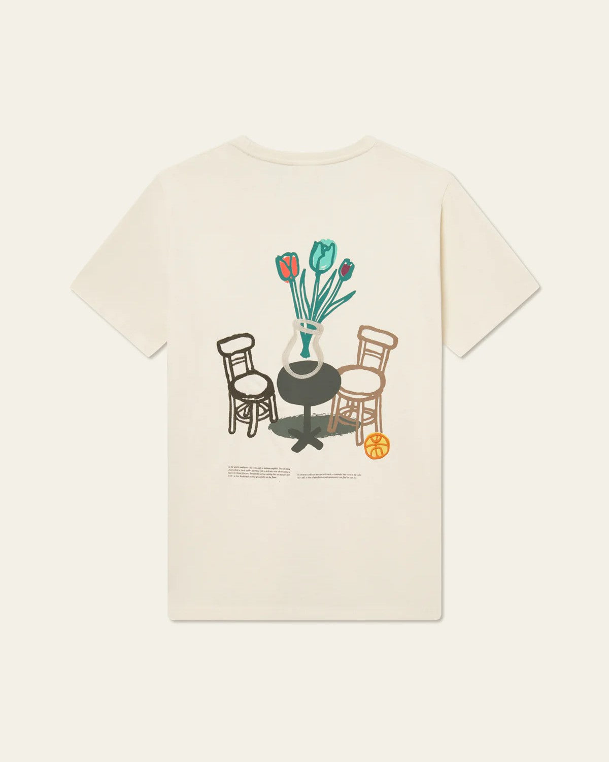 Bruno Café Light T-Shirt - Light Ivory