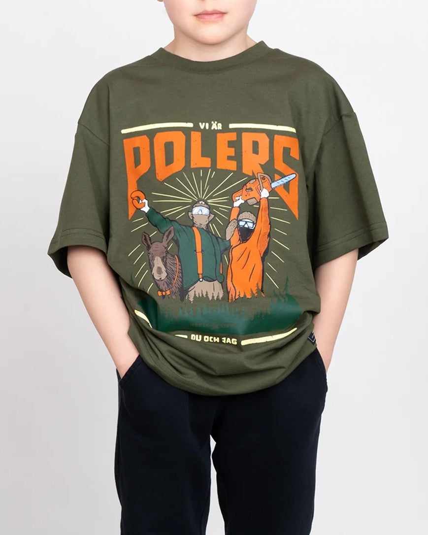 Polers JR T-Shirt - Grön