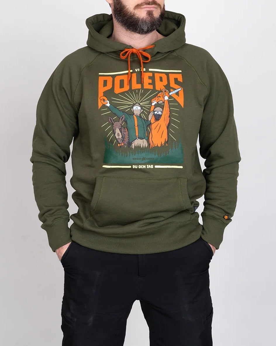 Polers Hoodie - Grön