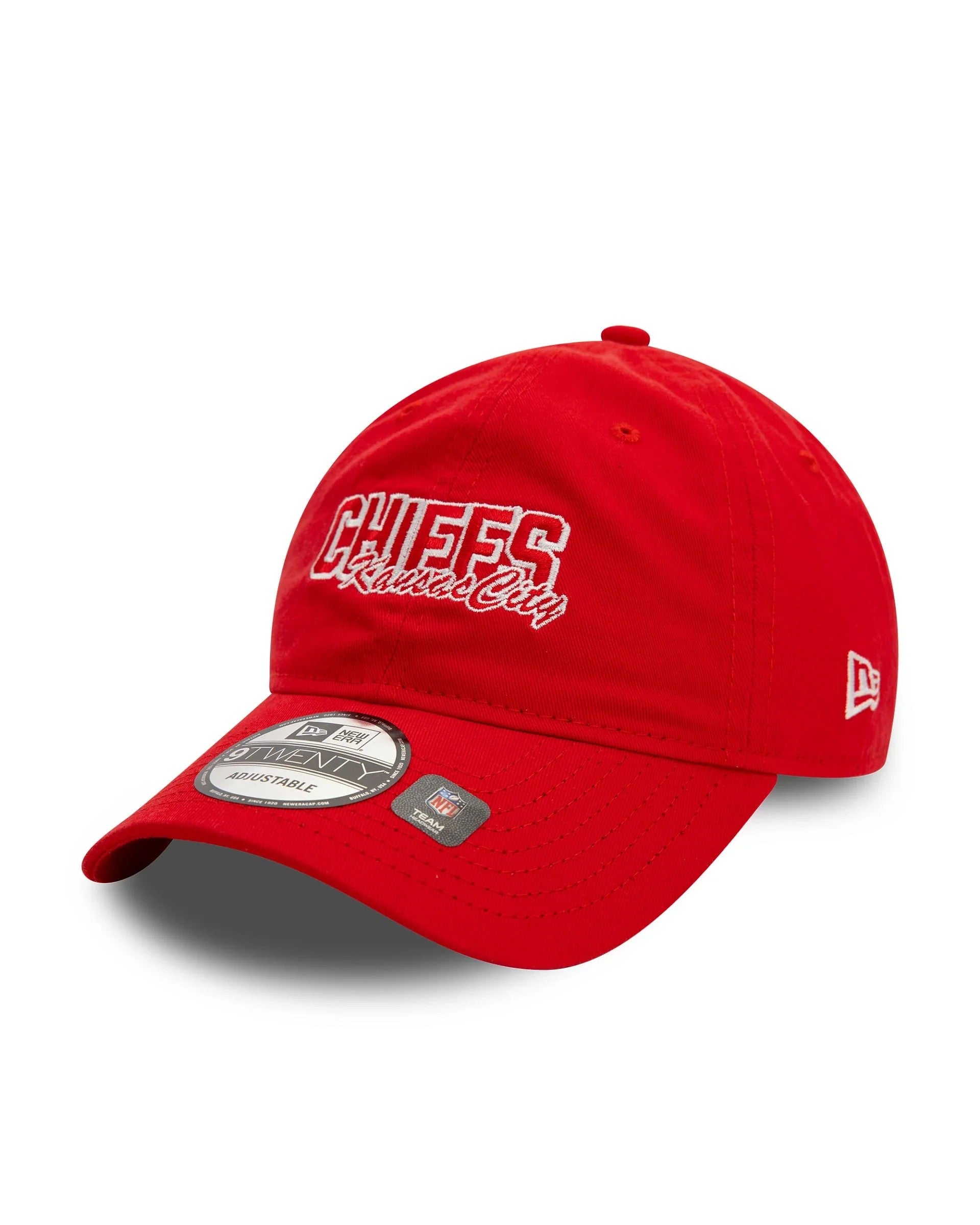 9 Twenty NFL Script Chiefs Keps - Röd