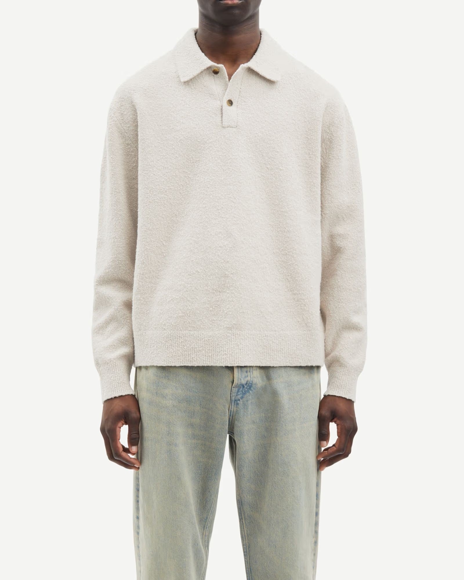Sanino Polo Tröja - Clear Cream
