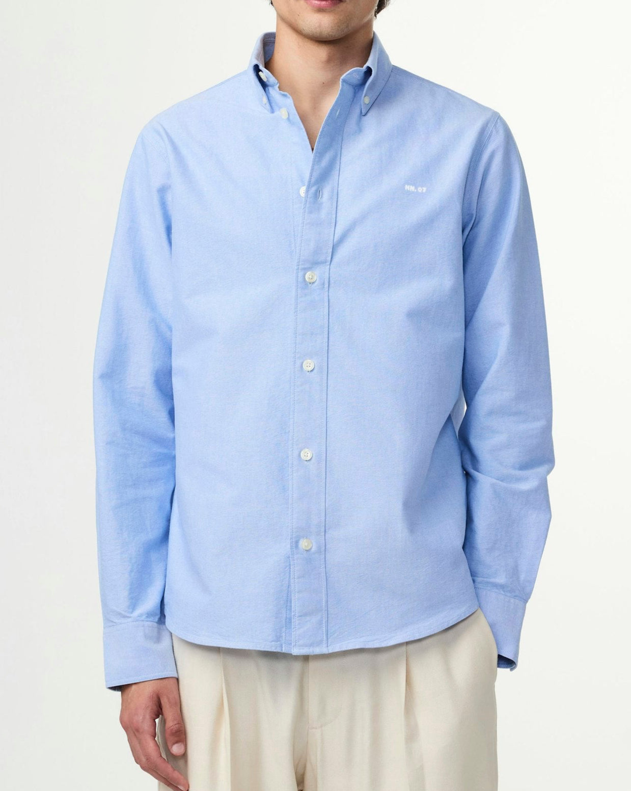 Colby Oxford Skjorta - Light Blue