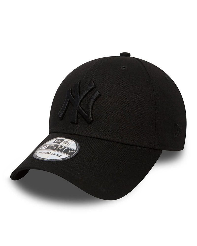 39 Thirty Basic Yankees Fitted Keps - Svart
