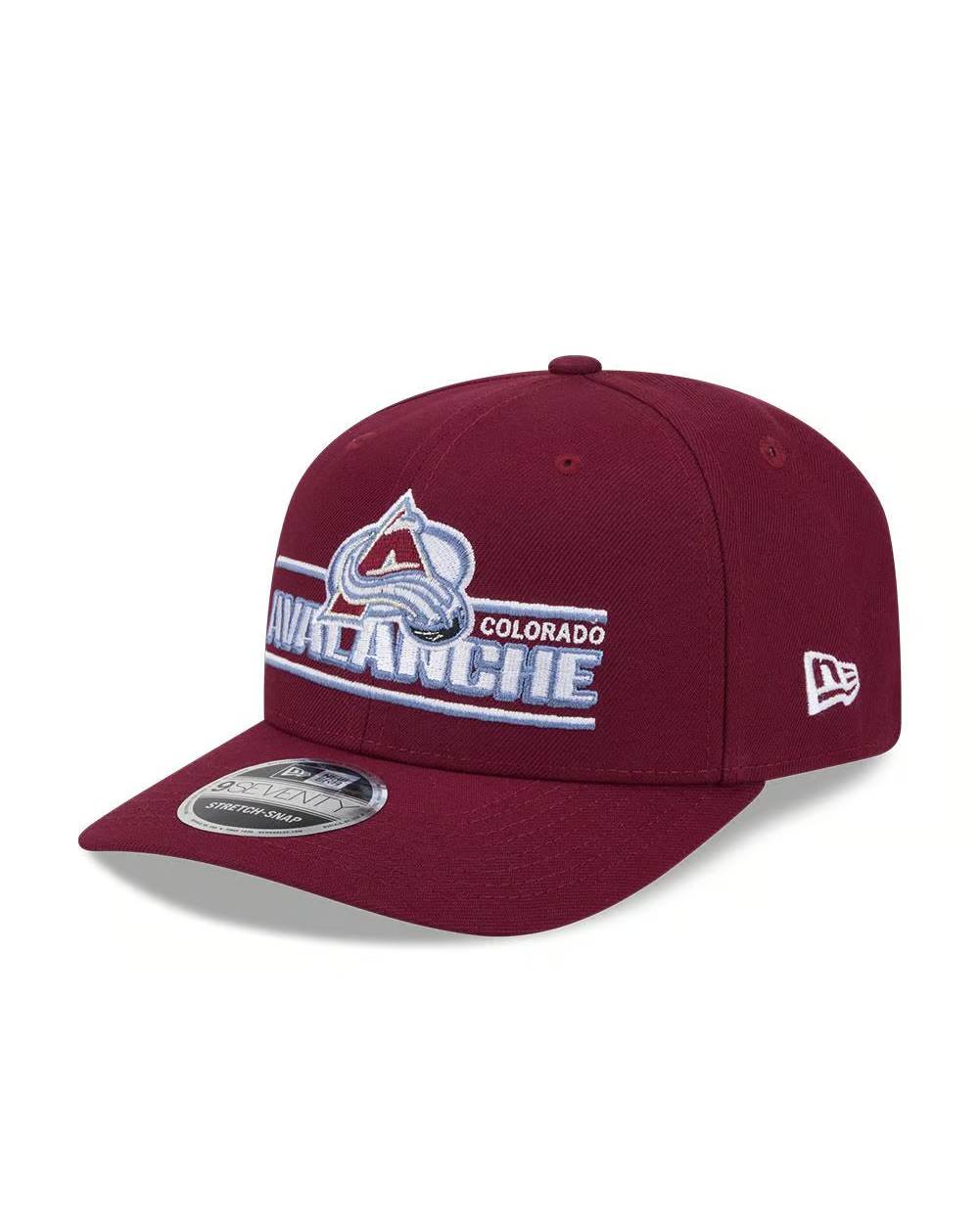 9 Seventy Stated Colorado Avalanche Keps - Vinröd